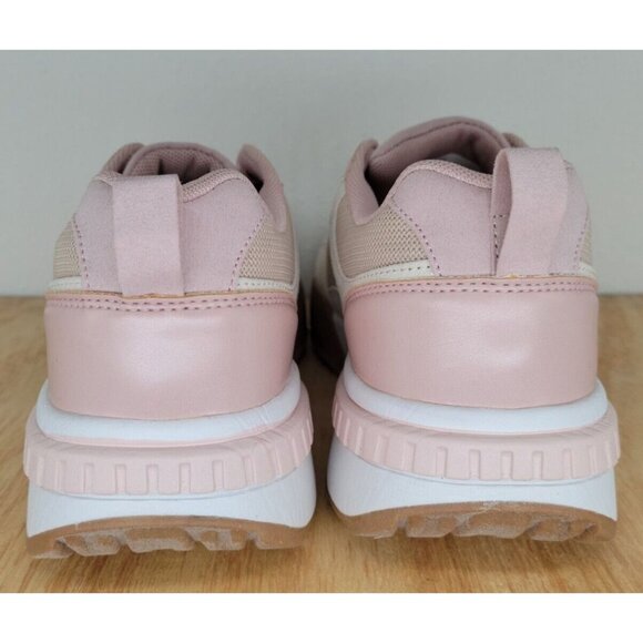 JF Bridget Sneaker Size 9 in Shell/Blush/Burch White  Women's shoes - Picture 4 of 5